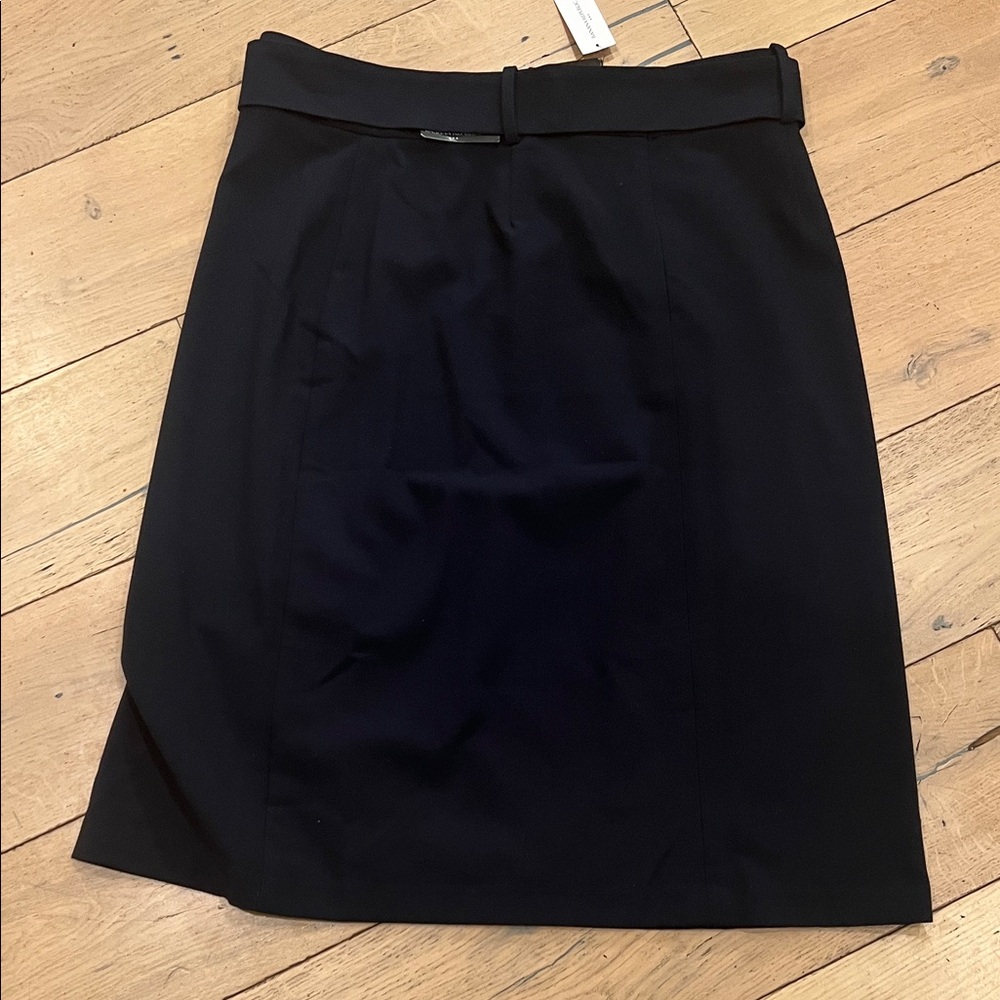 Banana Republic Navy Belted Pencil Skirt, NWT, 12 - Picture 4 of 9